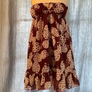 Strawberry summer dress